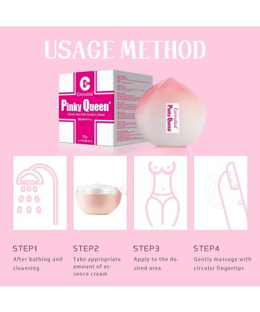 Tender And Pink Essence Cream for Intimate Areas Underarms Knees & Elbows - Women's Care for a Radiant Glow - Buy Online on GoSupps.com
