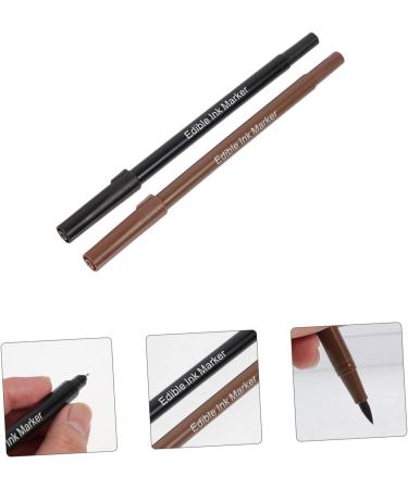PRETYZOOM 6 Pcs Baking Pen Macron Pen Homemade Cookies Edible Drawing Biscuits Pens Fondant Food Pen Pastry Icing Pen Cookie Decorating Pens Fine Point Pen Cake Fine Tip Double Head Plastic - Buy Online on GoSupps.com