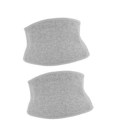 FRCOLOR 2 Pcs Charcoal Waist Support Lumbar Support Belt Cotton Waist Protective Tool Waist Supporter Waist Protective Brace Waist Support Belt Lumbar Brace Strap Waist Warm Belt