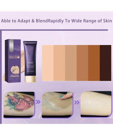 Body Concealer Tattoo Concealer Tattoo Concealer Waterproof Body Concealer for Tattoos Body Coverage Perfector Tattoo Cover up Makeup Waterproof Makeup Cover Up Cream - Buy Online on GoSupps.com