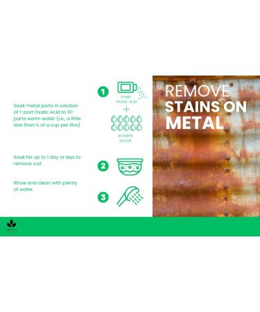 Oxalic Acid - 1kg / 2.2 lbs - Removes Wood Stains & Rust and Powerful Industrial Cleaner - Buy Online on GoSupps.com