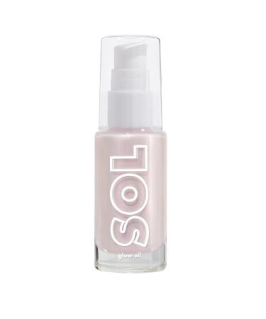 ColourPop SOL Mini Shimmering Dry Oil - Shimmer Body Oil Infused with Coconut, Argan & Marula Oils - Radiance-Boosting Body Care -Nourishes Skin and Leaves a Luminous Finish - Moonstone (0.88 fl oz)