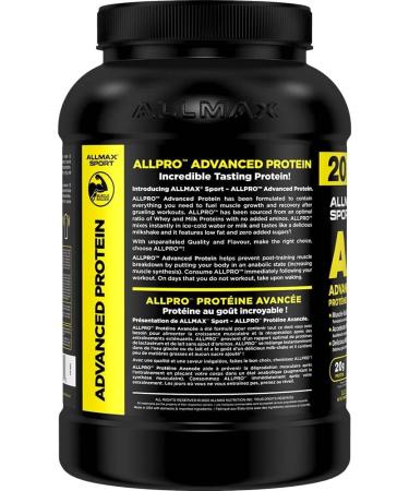 Allmax Sport Allpro Advanced Protein 100% Whey Protein (Vanilla 3.2 LB) - Buy Online on GoSupps.com