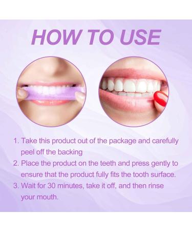 Lila Tooth White Stripes - Triple Action Whitening & Gum Repair Kit | 14 Strips for Sensitive Teeth | Powerful Essential Oil Formula - Buy Online on GoSupps.com