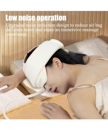 Wireless Electrical Head Massage Device - 3 Modes Heat Compression & Airbag Massage for Fatigue Relief - Buy Online on GoSupps.com