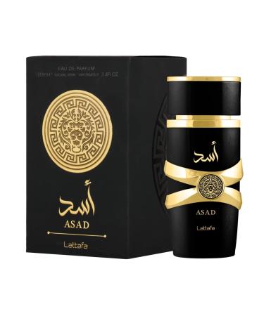 Lattafa Imported Long Lasting Luxury Perfume Spray Asad Premium Refreshing Oud and Musk Fragrances Eau De Parfum 100 ml Perfume for Unisex - Buy Online on GoSupps.com