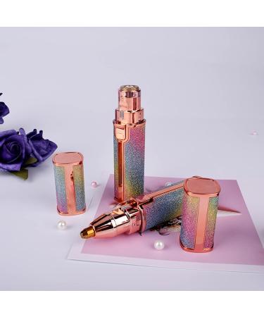 UNbit Eyebrow Trimmer 2 in 1 Electric Eyebrow Trimmer Makeup Painless Eye Brow Epilator Mini Shaver Razors Women Portable Facial Body Hair Remover Trimmer (Color : Rainbow) - Buy Online on GoSupps.com