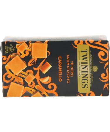  Italian Gourmet E.R. Twinings T Nero Aromatizzato al Caramello Black Tea with Caramel Flavour Pack of 25 Filters 12 x 50 g + Italian Gourmet Polpa 400 g - Buy Online on GoSupps.com
