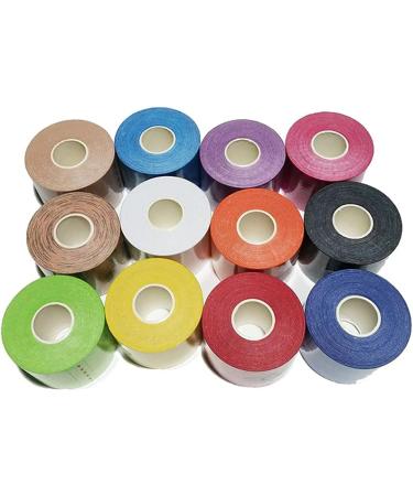 1 roll white kinematics muscle tape elastic cotton tape - Buy Online on GoSupps.com