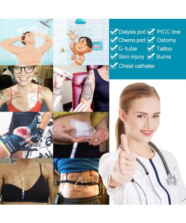 Waterproof Adhesive Bandage Peritoneal Dialysis Catheter Cover 6x197 Inch - Pack of 1 - Buy Online on GoSupps.com