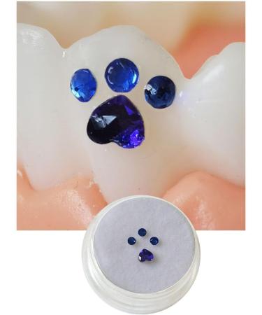 ZZDT Crystal Gems for Teeth - Bear Prints - Butterfly Shape - Tooth Decoration Kit - Buy Online on GoSupps.com