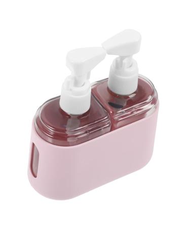 minkissy 1 Set Portable Moisturizing Spray Shampoo The Pet Squeeze Bottle Pink Hydrating Travel 12.00X10.00X4.80CM Pink