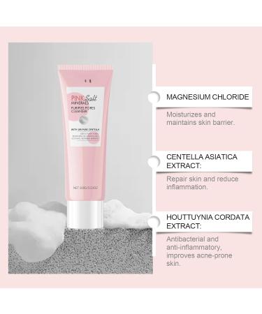 FFEEJ Pore Cleansing Face Wash Gentle Hydrating Cleanser For Deep Impurity Removal Moisturizing & Non-Tightening - Buy Online on GoSupps.com