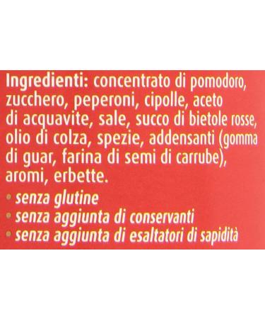  Italian Gourmet E.R. Pack of 12 Develey Salsa Messicana sauces a soothing concentrate of tomatoes peppers and spices (250 ml) + gourmet Italian polpa (400 g) - Buy Online on GoSupps.com