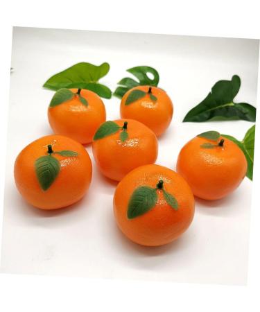Alipis 5pcs Orange Model Artificial Fruit Mini Decor Light House Decorations for Home Trendy Decor Lifelike Orange Decorations Lifelike Fruit High Simulation Toy Child Foam - Buy Online on GoSupps.com