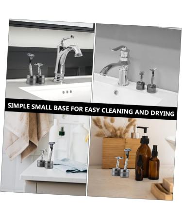 Minkissy Razor Holder & Organizer: Metal Razor Stand Alloy Base for Men - Face Razing Solutions - Buy Online on GoSupps.com