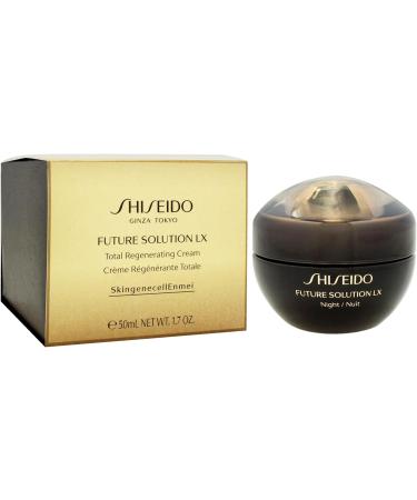 Day And Night Creams by Shiseido Future Solution LX Total Regenerating Night Cream 17 oz 50ml - Buy Online on GoSupps.com