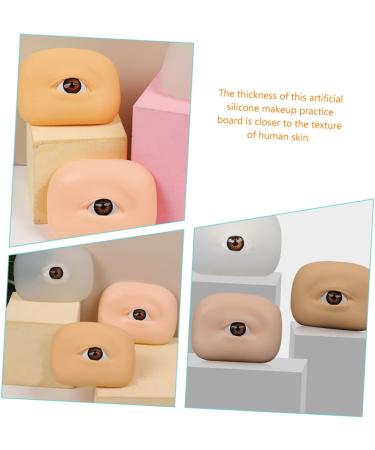 FRCOLOR 8 Pcs Eye Practice Skin Eyeshadow Eyebrows Training Tool Practical Training Eye Skin Major Mold 1 count (Pack of 1) As Shownx4pcs - Buy Online on GoSupps.com