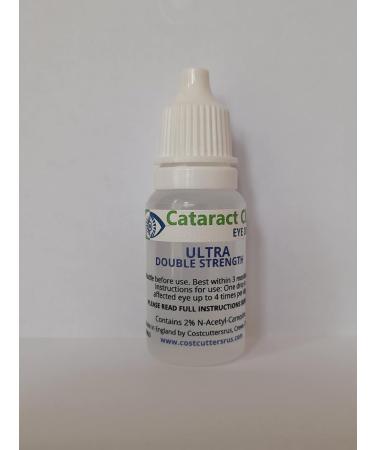 Cataract Clear 1 x 10ml bottle of Superb Proven & holistic treating eye drops for people pets. Contains 2 Percent N-Acetyl-Carnosine over times more than most other N-Acetyl-Carnosine based drops. - Buy Online on GoSupps.com