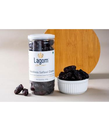 Lagom dattes safawi gourmandes sans p pins 1 kg Arabie saoudite naturelle sans conservateur sans sucre ajout sans gluten v g talienne v g tale sans OGM dattes fruits secs khajur 1 kg (Pack of 2) - Buy Online on GoSupps.com