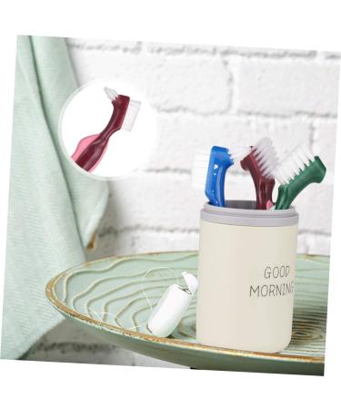 Beaupretty 3-Piece Double-Headed Toothbrush Set for Prosthesis Care | Effective Cleaning Brush for Dentures & Prosthetics - Buy Online on GoSupps.com