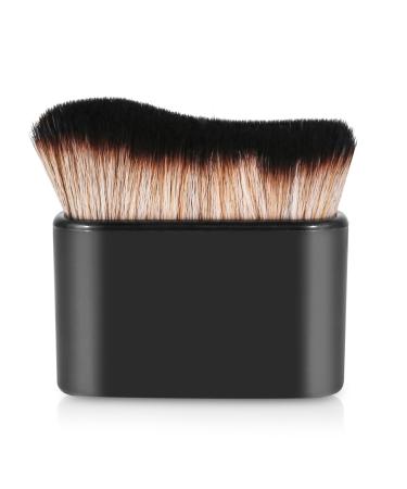 Self Tanner Brush for Face Body - Fake Self Tan Brush Self Tanning Brush Applicator Blend Brush Foundation Makeup Brushes Spray Blending Brush for Kabuki Face Leg Beauty Body Black Brown