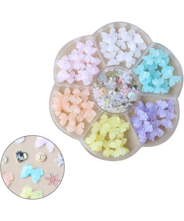 Nail Art Decorations Nail Art Colorful Bowknot For Nail Jewelry Making Nail Decorations - Buy Online on GoSupps.com