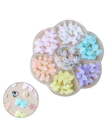 Nail Art Decorations Nail Art Colorful Bowknot For Nail Jewelry Making Nail Decorations