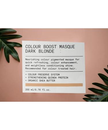 REF Colour Boost Masque 200ml Dark Blonde - Buy Online on GoSupps.com