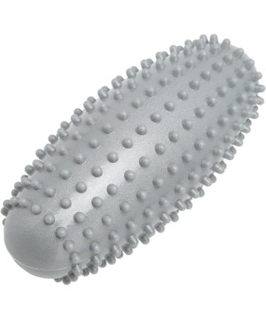 Durable Portable Massage Ball - Odorless PVC Muscle Relief & Foot Roller for Back & Plantar Fasciitis (Gray) - Buy Online on GoSupps.com