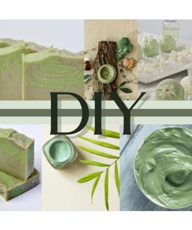 mGanna 100% Natural Glacial Marine Green Clay Powder 0.5 LBS / 227 GMS for Facial Masks Creams Body Wraps Soft Peels and Scrubs Skin Tightening and Soap Making - Buy Online on GoSupps.com