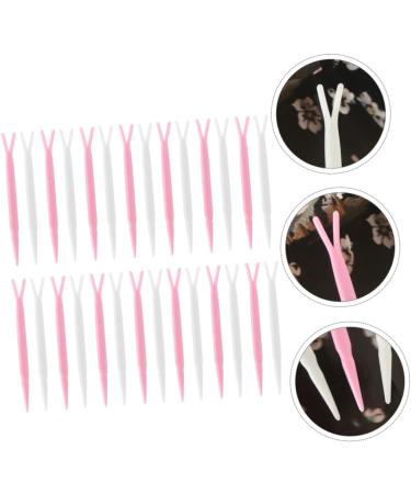 Balacoo Sticker Installation Fork 100pcs Double Eyelid Y-shaped Fork Make up Fiber Strip Makeup - Buy Online on GoSupps.com