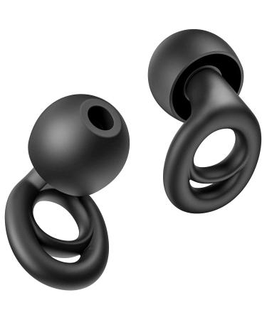 Link Dream Ear Plugs for Sleep Silicone Earplugs for Sleeping 28dB Noise Cancelling Soft and Reusable Hearing Protection for Snoring Flights Concerts Noise Sensitivity - S/M/L (Black) Se11-black - Buy Online on GoSupps.com