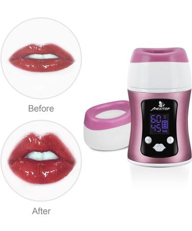 Natural Automatic Lip Plumper Portable Hand-Size USB Charging lip plumper Fuller Lips Without Lip Fillers Lips Makeup Best Gift for Women Wife/Girl/Girlfriend - Buy Online on GoSupps.com