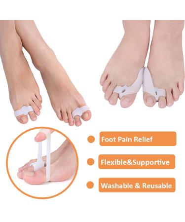 KIYOKI Bunion Corrector & Toe Separator Set - Orthopedic Pain Relief Kit for Women & Men - 3 Pack - Large Size 7-12 Women's / 6-10 Men's - Buy Online on GoSupps.com
