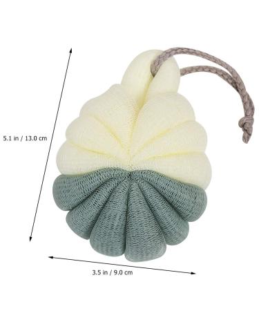 Buy Bath Flower Loofah Sponges - Bubble Making Net & Skin Brush for Soft Smooth Skin | Best Bath Poufs & Scrubber Online - Buy Online on GoSupps.com