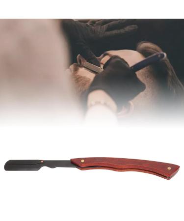 Premium Straight Edge Shaving Razor Holder for Men - Foldable & Reusable Manual Clipper for Home Salon Use - Buy Online on GoSupps.com