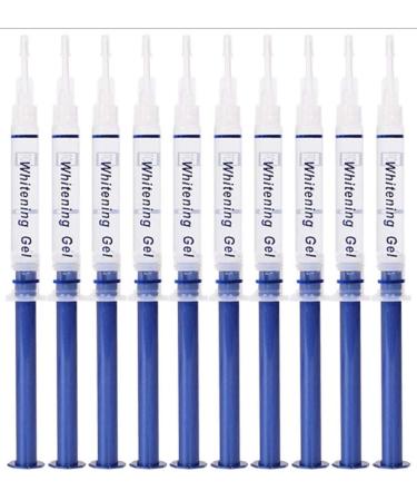 ProDental Teeth Whitening Gel Syringe Refill 10 Pack | 35% Carbamide Peroxide - 60 Treatments | Faster Results Than Tooth Whitening Strips - Pen - Powders and Toothpaste | Safe for Sensitive Teeth