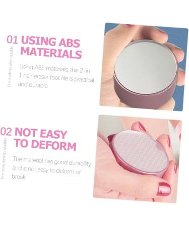 PLAFOPE Hair Removal Foot Scrubber Pedicure Foot Pedicure Skin Scrubber Nano-Glass Foot Tool Foot Scraper Foot Skin Remover Pedicure Trimmer Glass Foot Scrubber Foot Files - Buy Online on GoSupps.com