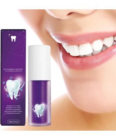 Whitening Toothpaste for Deep Stain Removal | Purple Tooth Whitening Formula for White Teeth - Buy Online on GoSupps.com