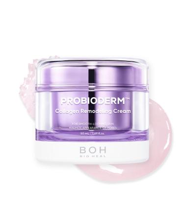 BIOHEAL BOH Probioderm Collagen Remodeling Cream 1.69 fl oz (50 ml) | Pore Tightening Cream with 150 000 Collagen Capsules for Firmness & Smooth Texture | Lightweight Moisturizer for Flawless Skin