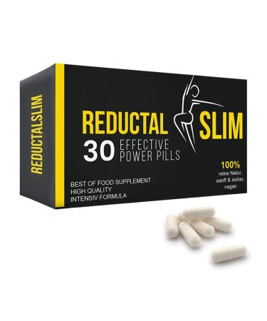 Lose weight quickly with REDUCTAL SLIM 30 capsules effective efficient and tested fat burner - appetite suppressant