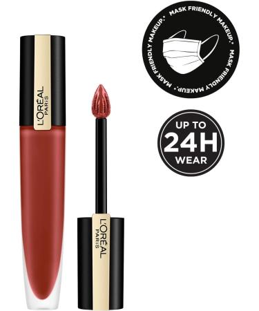 L'Or al Paris Rouge Signature Matte Liquid Lipstick 130 Amaze - Long-Lasting Lip Color - Buy Online on GoSupps.com