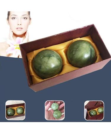 Buy Lipeed 2PCs Jade Baoding Balls - Stress Relief & Hand Exercise Massage Balls for Relaxation | International Shipping Available - Buy Online on GoSupps.com