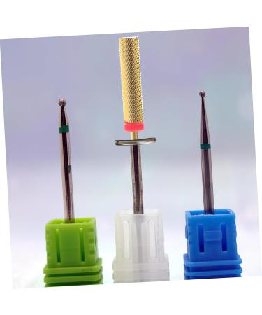 DRESSOOS Nail Drill Bit Nail Bit Safety Bits for Nail Drill Manicure Supplies Acrylic Drill Bits Carbide Drill Bits for Nails Cuticle Drill Bits Tungsten Steel Accessories - Buy Online on GoSupps.com