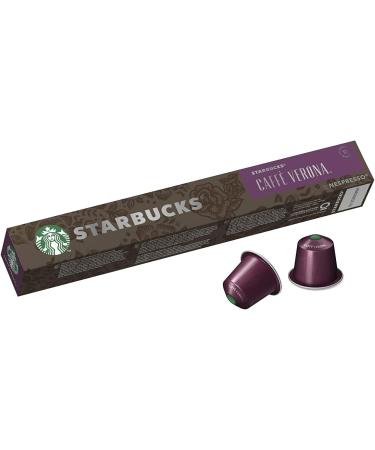 Starbucks - Caff Verona Dark Roast by Nespresso - 12x 10 Capsules - Buy Online on GoSupps.com