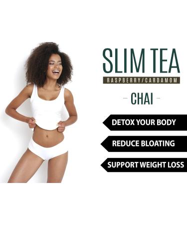Chai Masala Slim Tea | Fruity & Spicy Herbal Blend with Black Tea, Cinnamon, Turmeric, and More | 100g | Perfect for Chai Latte - Buy Online on GoSupps.com