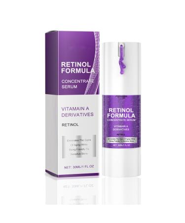 Retinol Face Serum For Women - Night Serum for Face - Super Dark Spot Correcting Glow Serum - Vitamin c Anti Wrinkle Anti-Aging Face Serum - Hyaluronic Acid Plump face care 30ml