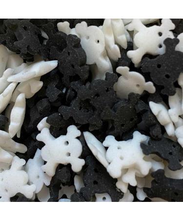 SKULL & CROSSBONES Pirate Sprinkles edible sugar cake decorations 50g - Buy Online on GoSupps.com