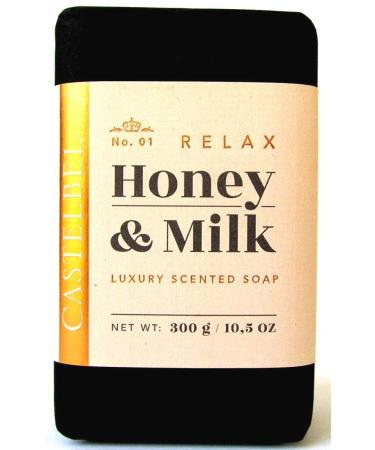 Castelbel Relax Honey & Milk Luxury Scented Soap Bar